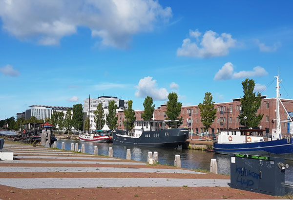 Wargea canal in the Netherlands