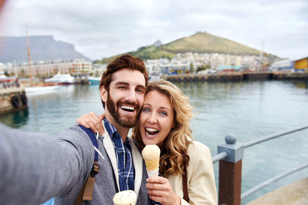 To conect with an agent through an email program called Travefy