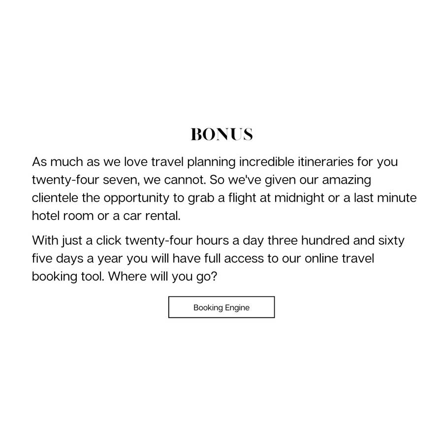 To conect with an agent through an email program called Travefy